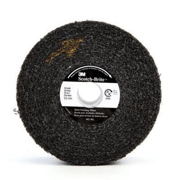 3M Multi-Finishing Wheel, 6"X2"X1", Silicon Carbide, Grit 2S Crs, 2 Count 48011-13176